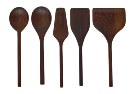 Bestekset Serax Pure Kitchen & Table By Pascale Naessens Dark Brown (5-delig)