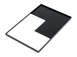 Plateau Serax Marie By Marie Michielssen Black White L 45 x 30 x 1,8 cm