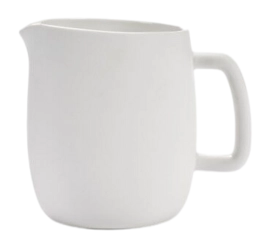 Melkkan Serax Passe-Partout Tableware By Vincent Van D White Matt 0,75 L