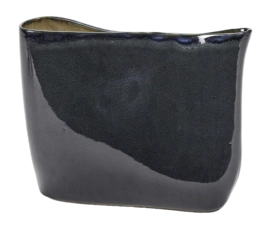 Vase Serax Terres De Rêves Interior By Anita Le Gre Dark Blue 31,5 x 11,2 x 25 cm