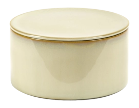 Vorratsbehälter Serax Terres De Rêves Interior by Anita Le Gre Cream 12,5 x 12,5 x 7 cm