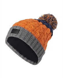 Muts Rip Curl Men Wool Pompom Beanie Persimmon Orang