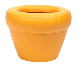 Bloempot Home Studyo Pierre Yolk Yellow
