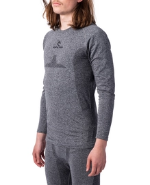 Unterhemd Rip Curl Gum Layer Top Jet Black Herren
