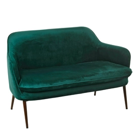 Sofa POLSPOTTEN Charmy Velvet Green