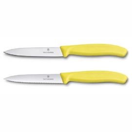 Paring Knife Victorinox Swiss Classic Yellow (2 pc)