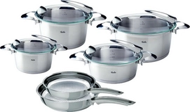 Pannenset Fissler Solea Crispy Steelux Premium (6-Delig)