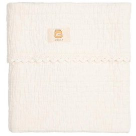 Wiegdeken Koeka Lace Elba Powder White