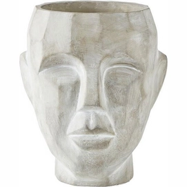 Bloempot Villa Collection Head Vern Grey 22 cm