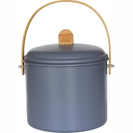Pot à Compost Emmer Pebbly Blue Grey 7 litres