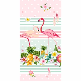 Strandlaken Good Morning Flamingo Kids