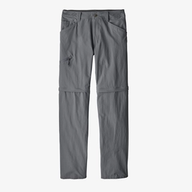 Trousers Patagonia Men Quandary Convertible Pants Forge Grey-Size 28