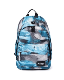 Rugzak Rip Curl Double Dome Photo Script Blue