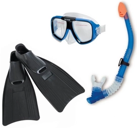 Schnorchelset Intex Geschlossene Schwimmflossen 8+