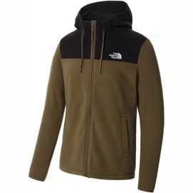 Jacke The North Face Homesafe Full Zip Fleece Hoodie Military Men Olive-TNF Black