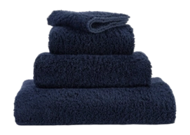 Gant de Toilette Abyss & Habidecor Super Pile Navy (17 x 22 cm)