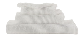 Serviette de Douche Abyss & Habidecor Bees White (65 x 140 cm)