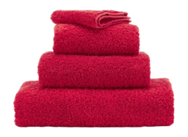 Gästehandtuch Abyss & Habidecor Super Pile Carmin (40 x 75 cm)