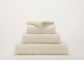 Telo doccia Abyss & Habidecor Lodge 70 x 140 cm, Cotone egiziano, Avorio