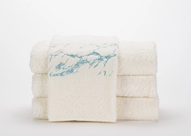 Gästehandtuch Abyss & Habidecor Alpi Ice (40 x 75 cm)