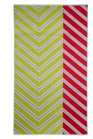 Strandlaken Arkhipelagos Green Zigzag