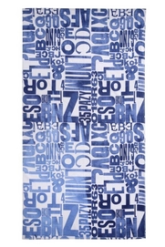 Strandlaken Arkhipelagos Blue Letters