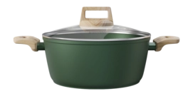 Casserole Pot Forest 20 cm Green