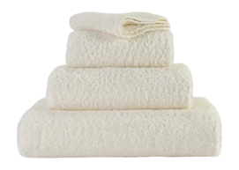 Gesichtshandtuch Abyss & Habidecor Super Pile Ivory (30 x 30 cm)