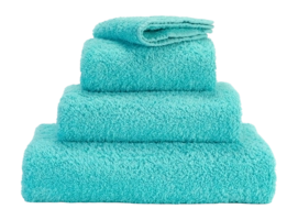 Gesichtshandtuch Abyss & Habidecor Super Pile Turquoise (30 x 30 cm)