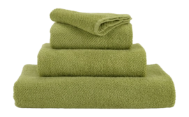 Gesichtshandtuch Abyss & Habidecor Twill Apple Green (30 x 30 cm)