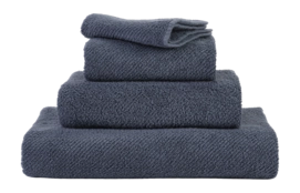 Petite Serviette Abyss & Habidecor Twill Denim (30 x 30 cm)