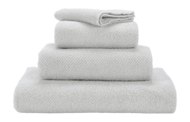 Face Towel Abyss & Habidecor Twill Perle (30 x 30 cm)