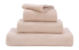 Petite Serviette Abyss & Habidecor Twill Nude (30 x 30 cm)