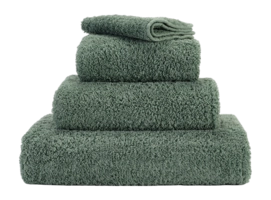 Serviette Invités Abyss & Habidecor Super Pile Evergreen (40 x 75 cm)