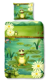 Dekbedovertrek Good Morning Frogs Multi Katoen