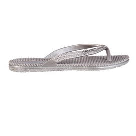 Slipper Protest Women Stampy Slaps Silver