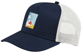 Kappe Barts Wattle Cap Navy (One Size) Unisex