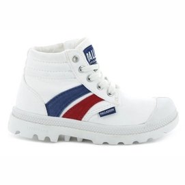 Bottes Palladium Kids Monochrome Lite Flame Star White