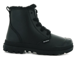 Palladium Kids Pampa Hi S Zip WLS Black