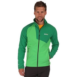 Jacke Regatta Nebraska III Softshell Fairway Grün Herren