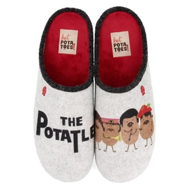Pantoufles Hot Potatoes Men 56839 Gris