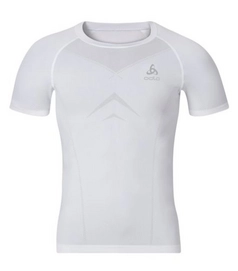 T-Shirt Odlo S/S Crew Neck Evolution Light White Herren