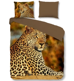 Dekbedovertrek Good Morning Leopard Multi Katoen