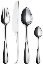 Bestekset Georg Jensen Vivianna RVS Glanzend (24-delig)