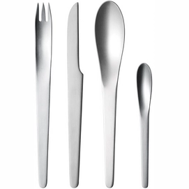 Bestekset Georg Jensen Arne Jacobsen RVS Mat (24-delig)