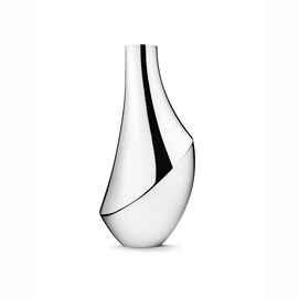 Vase Georg Jensen Facet Groß Edelstahl Glänzend 50 cm