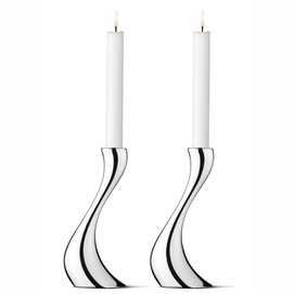 Bougeoir Georg Jensen Cobra Medium (2-pièces)