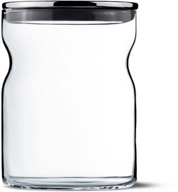 Voorraadpot Georg Jensen Alfredo Glas RVS Deksel 0,75L