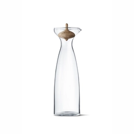 Carafe Georg Jensen Alfredo Glass w/ Wooden Stopper 1 L