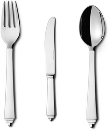 Bestekset Georg Jensen Kids Pyramide RVS Glanzend (3-delig)
